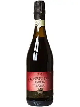 Vino lambrusco sensi rosso 75cl 8º
Vino lambrusco sensi rosso 75cl 8º