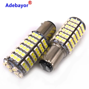 4pcs/lot 1157 BA15D p21w 120 SMD 3528 LED Tail Brake Light Reverse Turn Signal Brake Parking Daytime Running LED Bulb 12V White
4pcs/lot 1157 BA15D p21w 120 SMD 3528 LED Tail Brake Light Reverse Turn Signal Brake Parking Daytime Running LED Bulb 12V White