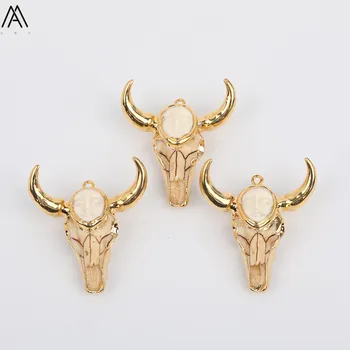 Wholesales Big Resin Gold Ox Horn Pendant Necklace For Women,White Smile Face Baroque Pearl Beads Jewelry Connector GH-489AMAC
Wholesales Big Resin Gold Ox Horn Pendant Necklace For Women,White Smile Face Baroque Pearl Beads Jewelry Connector GH-489AMAC