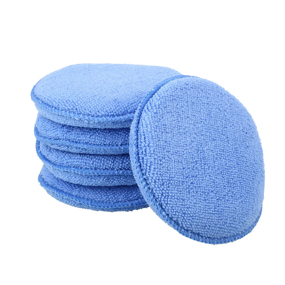 Vehemo 5pcs Microfiber Waxing Pads Foam Sponge Microfiber Waxing Trim Cleaning Microfiber Waxing for Polisher
Vehemo 5pcs Microfiber Waxing Pads Foam Sponge Microfiber Waxing Trim Cleaning Microfiber Waxing for Polisher