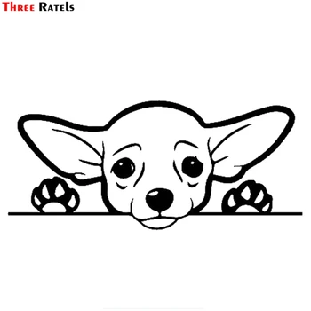 Three Ratels FTZ-176# 20x9cm Cute Chihuahua Dog Vinyl Decal Sticker | Cars Trucks Vans SUVs Windows Walls Cups Laptops
Three Ratels FTZ-176# 20x9cm Cute Chihuahua Dog Vinyl Decal Sticker | Cars Trucks Vans SUVs Windows Walls Cups Laptops