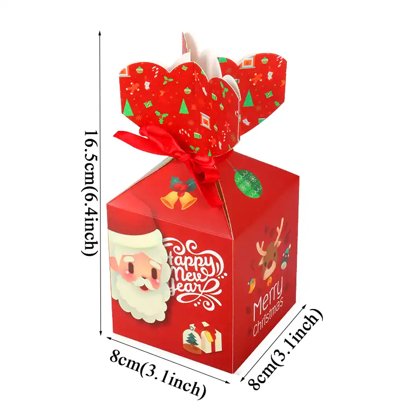 christmas eve candy box santa claus snowman elk reindeer xmas