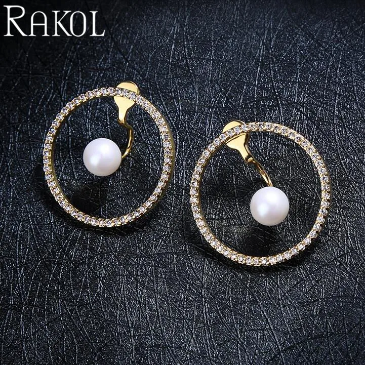 Korean Fashion Geometric Ring Zircon Imitation Pearl Women Earrings Party Girl Dress Accessories Personalized Ear JewelryRE51100 
Korean Fashion Geometric Ring Zircon Imitation Pearl Women Earrings Party Girl Dress Accessories Personalized Ear JewelryRE51100