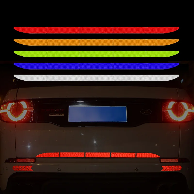 Car Reflective Warning Sticker Auto Trunk Reflective Warning Sticker Strip Protect Driving Safety Decor
Car Reflective Warning Sticker Auto Trunk Reflective Warning Sticker Strip Protect Driving Safety Decor