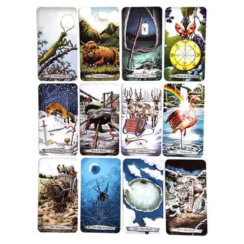 78 PCS / Set English New Animal Totem Tarot Cards Deck Card Games Board Table Game For Family Party Playing Cards Entertainment
78 PCS / Set English New Animal Totem Tarot Cards Deck Card Games Board Table Game For Family Party Playing Cards Entertainment
