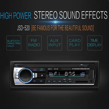 Car Radio Stereo Audio Bluetooth 1 DIN FM USB/SD/AUX MP3 Player Head Unit Input Receiver
Car Radio Stereo Audio Bluetooth 1 DIN FM USB/SD/AUX MP3 Player Head Unit Input Receiver