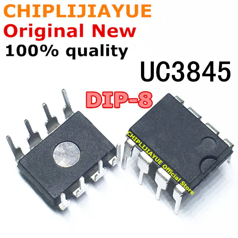 Новый и оригинальный чипсет IC UC3845B DIP8 UC3845A UC3845AN 3845 UC3845BN UC3845 DIP 8 10 шт.|work work|ic chip100 pcs |
