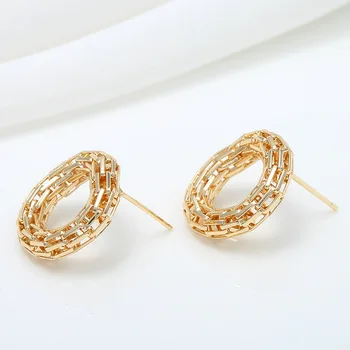 4PCS 18MM Thickness 5MM 24K Gold Color Brass Round Stud Earrings High Quality Diy Jewelry Findings Accessories
4PCS 18MM Thickness 5MM 24K Gold Color Brass Round Stud Earrings High Quality Diy Jewelry Findings Accessories