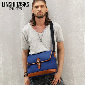 Men's Bag Shoulder Bag Retro Casual Shoulder Bag Nylon Bag Postman Satchel Lightweight Men Canvas Bag Backpack Trendy Bag
Men's Bag Shoulder Bag Retro Casual Shoulder Bag Nylon Bag Postman Satchel Lightweight Men Canvas Bag Backpack Trendy Bag