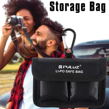 Camera Battery Storage Bag Sports Camera Lithium Battery Explosion-proof Security Protection Storage Bag With Carabiner
Camera Battery Storage Bag Sports Camera Lithium Battery Explosion-proof Security Protection Storage Bag With Carabiner