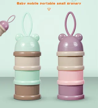 3 layers Portable Baby Food Storage Box Essential Cereal Cartoon Infant Milk Powder Box Toddle Snacks Container
3 layers Portable Baby Food Storage Box Essential Cereal Cartoon Infant Milk Powder Box Toddle Snacks Container
