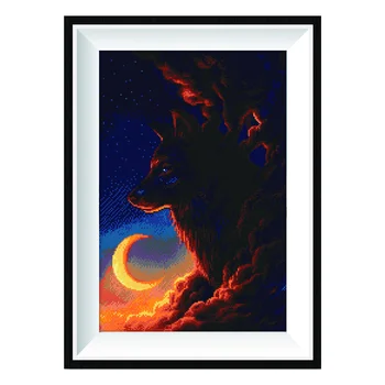 LZAIQIZG Full Round Diamond Painting Moon Wolf AB Drill Brush Glue Canvas Diamond Embroidery Animal Home Decor Dropship 40x60cm
LZAIQIZG Full Round Diamond Painting Moon Wolf AB Drill Brush Glue Canvas Diamond Embroidery Animal Home Decor Dropship 40x60cm