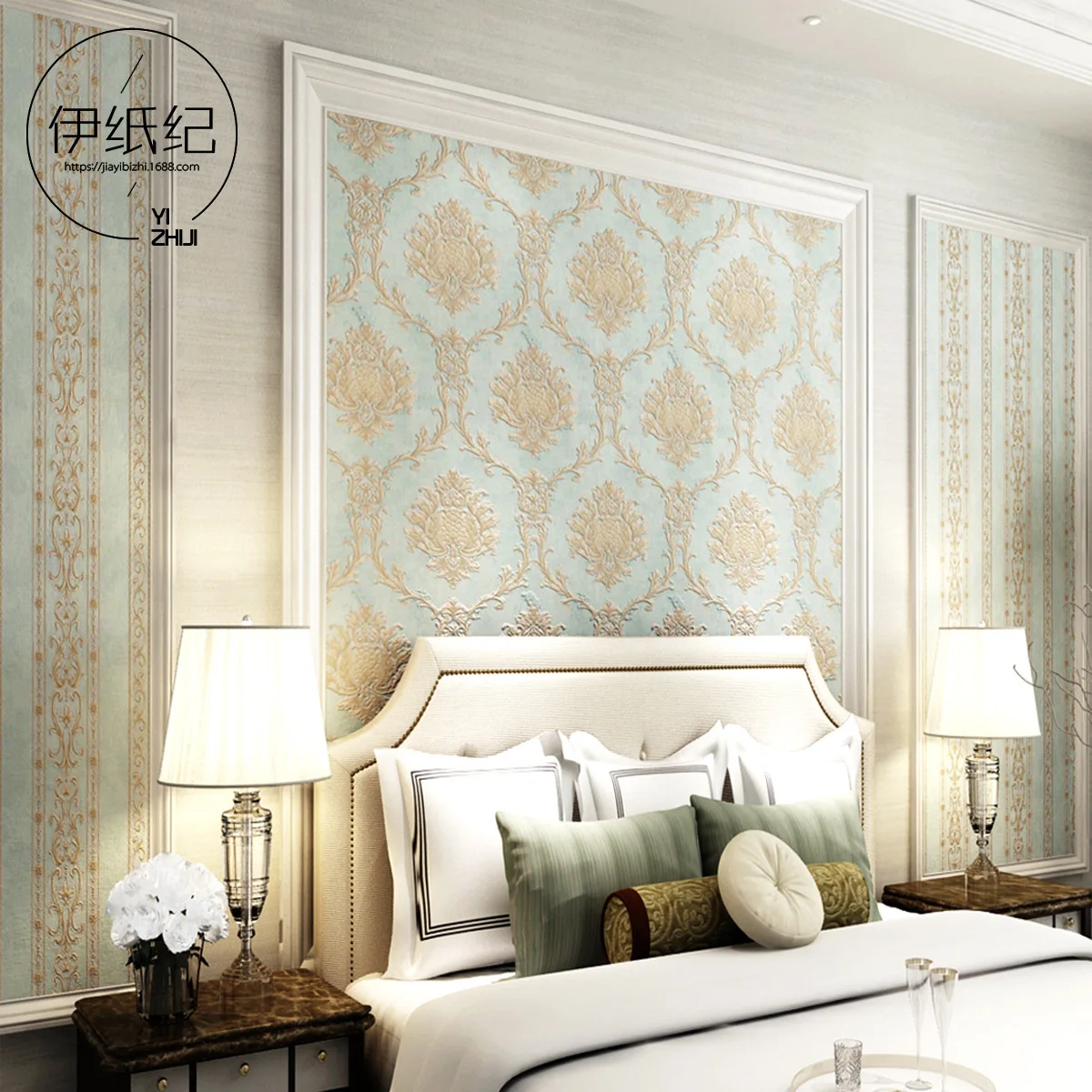 European Style Classic Retro Damascus Stereo 3D Relief Living Room Non-woven Wallpaper AB Version of the Television Wallpaper Be
European Style Classic Retro Damascus Stereo 3D Relief Living Room Non-woven Wallpaper AB Version of the Television Wallpaper Be