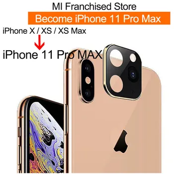 Camera screen protector for Iphone X / XS / XS Max Seconds Change To 11 Pro Max Lens Tempered glass Cover re-equit 11pro Max
Camera screen protector for Iphone X / XS / XS Max Seconds Change To 11 Pro Max Lens Tempered glass Cover re-equit 11pro Max
