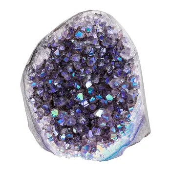 1pcs Colorful Natural Uruguary Amethyst Cluster Plating Colors AB Quartz Amethyst Crystal Geode Raw Crystals Home Decor
1pcs Colorful Natural Uruguary Amethyst Cluster Plating Colors AB Quartz Amethyst Crystal Geode Raw Crystals Home Decor