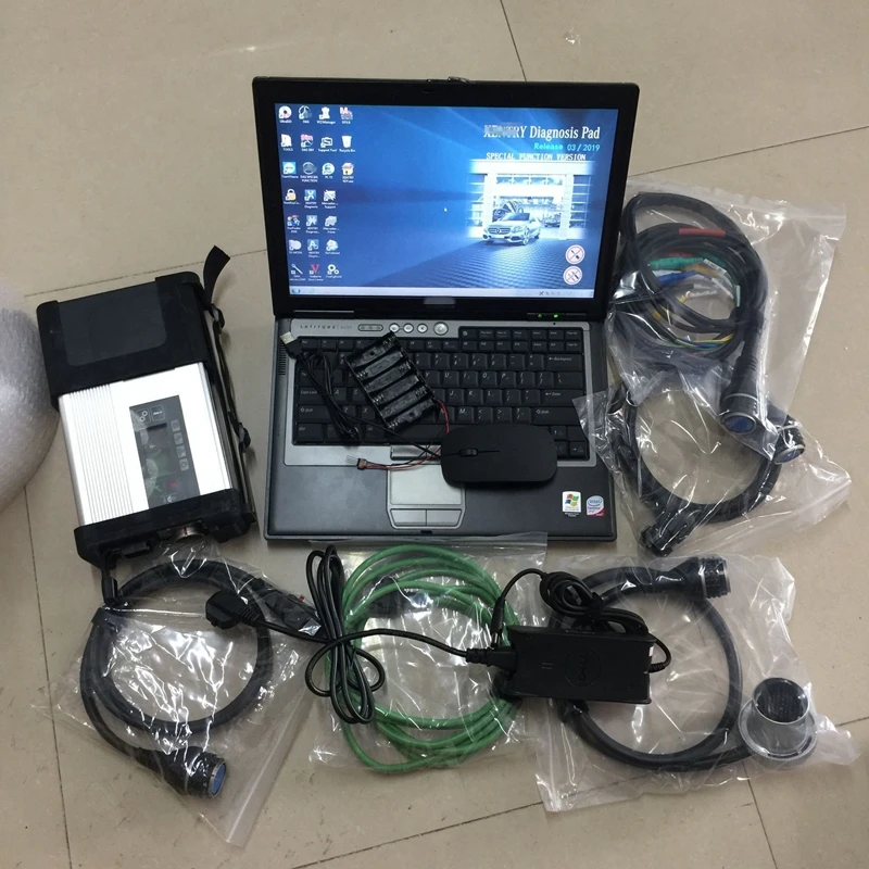 

Scanner Star Diagnosis Mb C5 Sd Connect Software Latest Version Ssd 480gb Laptop d630 Ram 4g Windows 10 Ready to Work