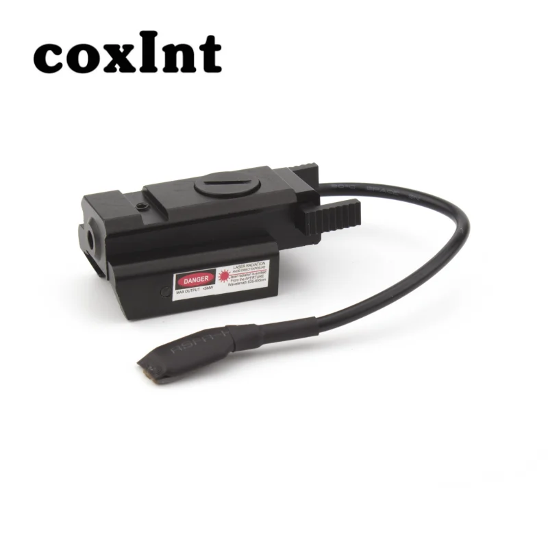 CoxInt охотничий мини компактный лазерный прицел с креплением Пикатинни для