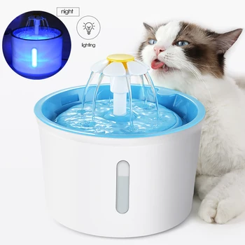 Automatic Cat Fountain Mute Water Dispenser Pet Drinking Mat 2.4L Electric LED Dog Drinking Fountain Cat Feeder Drink Filter USB
Automatic Cat Fountain Mute Water Dispenser Pet Drinking Mat 2.4L Electric LED Dog Drinking Fountain Cat Feeder Drink Filter USB
