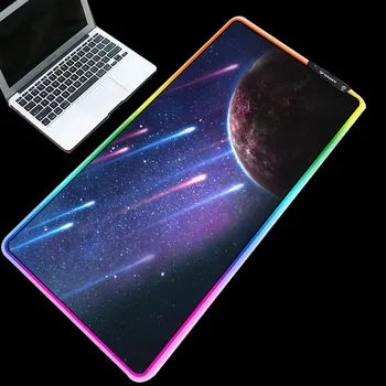 Yuzuoan RGB LED marquee cool Galaxy galaxy meteor shower pattern mouse pad home computer anti-skid game pad table mat
Yuzuoan RGB LED marquee cool Galaxy galaxy meteor shower pattern mouse pad home computer anti-skid game pad table mat