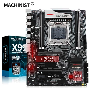 MACHINIST X99 desktop motherboard LGA 2011-3 support DDR3 ECC RAM memory with WiFi M.2 slot SATA3.0 X99 GAMING8 D3 mainboard
MACHINIST X99 desktop motherboard LGA 2011-3 support DDR3 ECC RAM memory with WiFi M.2 slot SATA3.0 X99 GAMING8 D3 mainboard