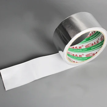 10/18M 4.8/5.0CM Silver Aluminum Foil Adhesive Tape Thermal Resist Duct Repairs High Temperature Resistant Foil Adhesive Tape
10/18M 4.8/5.0CM Silver Aluminum Foil Adhesive Tape Thermal Resist Duct Repairs High Temperature Resistant Foil Adhesive Tape