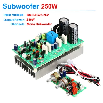 250W Subwoofer Amplifier High Power amplify 4558 Sound Amplifier for Subwoofer board Dual AC22-26V
250W Subwoofer Amplifier High Power amplify 4558 Sound Amplifier for Subwoofer board Dual AC22-26V
