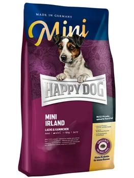 HAPPY DOG HAPPY DOG SUPREME MINI IRLAND for adult dogs of small breeds with allergy with salmon and rabbit
HAPPY DOG HAPPY DOG SUPREME MINI IRLAND for adult dogs of small breeds with allergy with salmon and rabbit