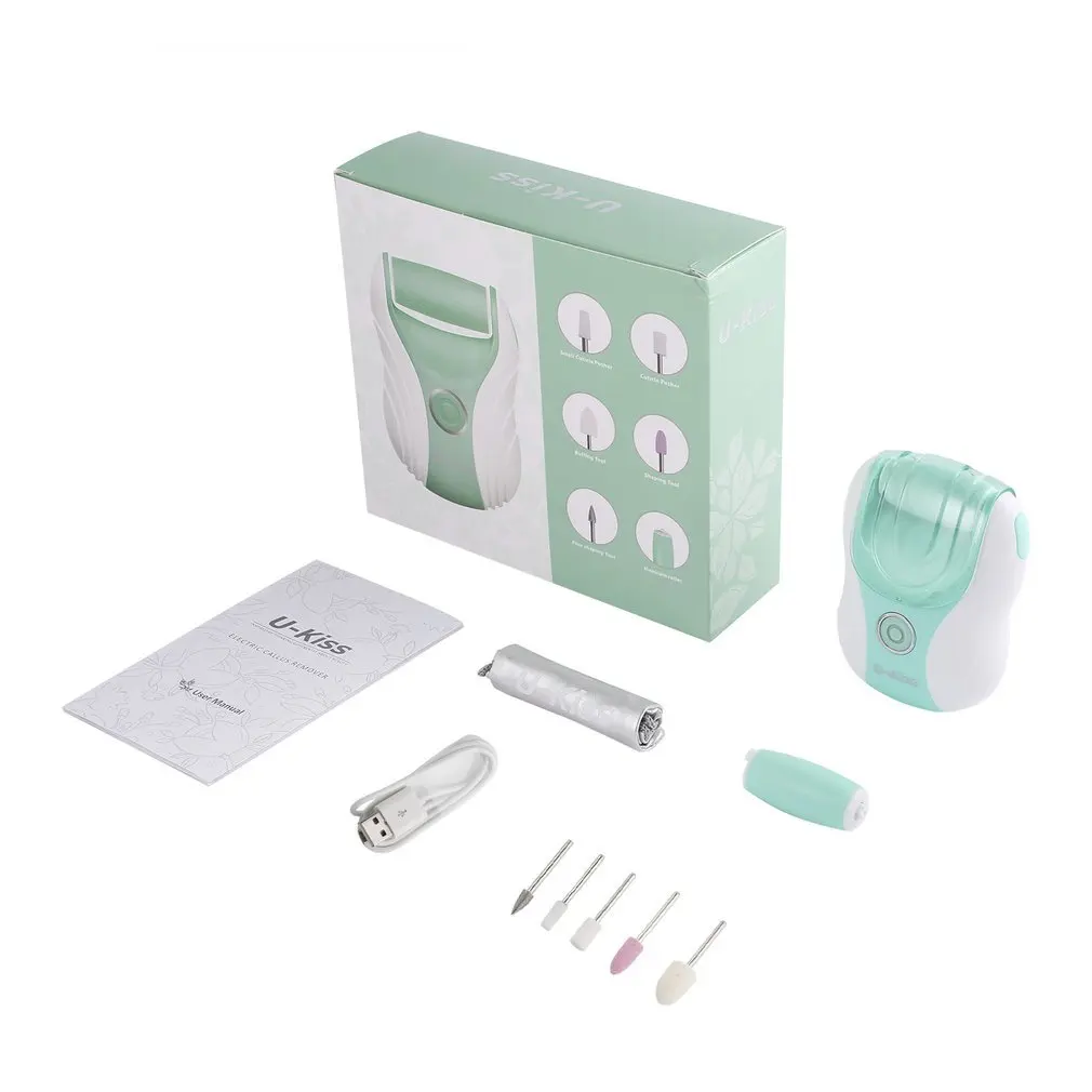 U-Kiss Multi-functional Electric Callus Remover for Foot Care Rechargeable Pedicure Manicure Set Replacement of Pumice Stone
U-Kiss Multi-functional Electric Callus Remover for Foot Care Rechargeable Pedicure Manicure Set Replacement of Pumice Stone