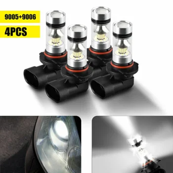 New Arrival High Quality 4pcs 9005 9006 Combo LED Headlight Kit Fog Lamps Bulbs 6000K White High Low Beam
New Arrival High Quality 4pcs 9005 9006 Combo LED Headlight Kit Fog Lamps Bulbs 6000K White High Low Beam