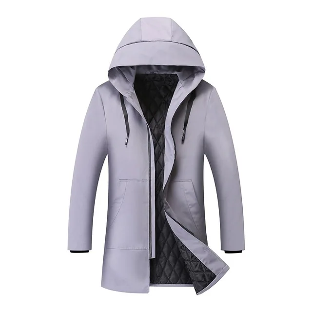2019 Winter Jacket men hooded Slim Korean Parka Hombre long Jacket coat cashmere mens windbreaker Parkas cotton youth clothing 
2019 Winter Jacket men hooded Slim Korean Parka Hombre long Jacket coat cashmere mens windbreaker Parkas cotton youth clothing