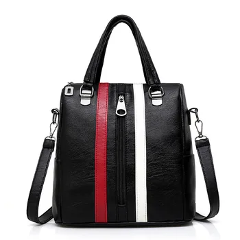 Backpack Female Fashion Laptop Shoulder Three Backpack Color Block Women's Bags
Backpack Female Fashion Laptop Shoulder Three Backpack Color Block Women's Bags