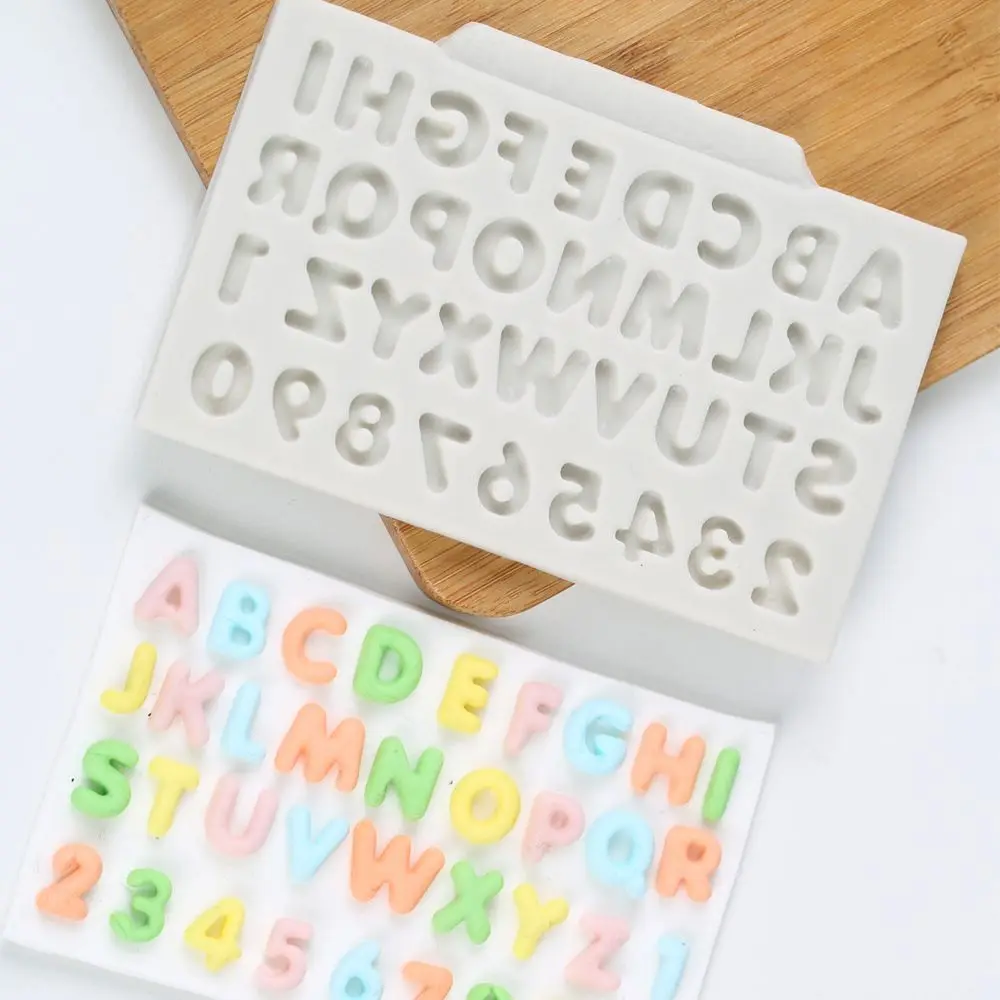 Alphabet Letter Number Silicone Mold Cake Bakeware Chocolate Confectionery Mould Baking Dish DIY Pastry Cake Decorating Tools
Alphabet Letter Number Silicone Mold Cake Bakeware Chocolate Confectionery Mould Baking Dish DIY Pastry Cake Decorating Tools