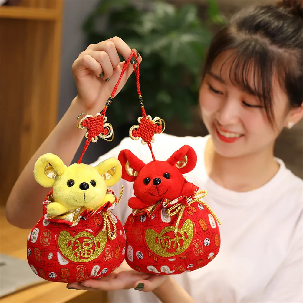 2020 Mouse Year Kawaii China Lucky Bag Rat Cute Festive Plush Mouse Lucky Rat Toys Chinese New Year Party House Decoration Gift
2020 Mouse Year Kawaii China Lucky Bag Rat Cute Festive Plush Mouse Lucky Rat Toys Chinese New Year Party House Decoration Gift
