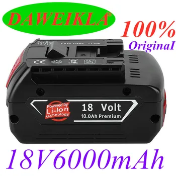 Original 18V 6000mAh Rechargeable Li-ion Battery Portable Replacement Battery Indicator light For Bosch BAT609 6.0Ah /8.0Ah
Original 18V 6000mAh Rechargeable Li-ion Battery Portable Replacement Battery Indicator light For Bosch BAT609 6.0Ah /8.0Ah