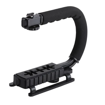 Camera Stabilizer U Rig Handheld Phone Stabilizer Photography Video Rig Film Bracket Stabilizer for Gopro Nikon DSLR
Camera Stabilizer U Rig Handheld Phone Stabilizer Photography Video Rig Film Bracket Stabilizer for Gopro Nikon DSLR