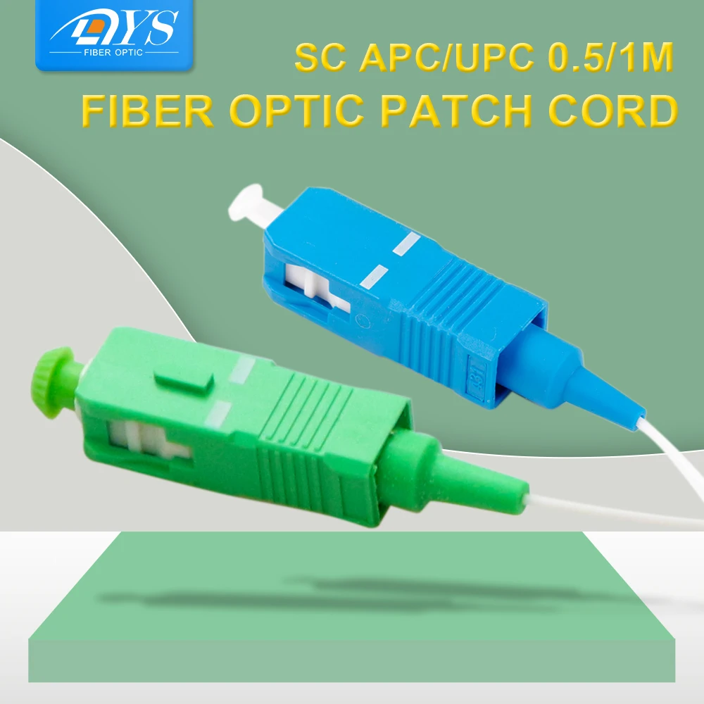 SC UPC APC Optical Fiber Pigtail Simplex 0.9mm 9/125 Single Mode 1 core Fiber Optic Pigtail Patch Cord 0.5m 1m 1pc
SC UPC APC Optical Fiber Pigtail Simplex 0.9mm 9/125 Single Mode 1 core Fiber Optic Pigtail Patch Cord 0.5m 1m 1pc