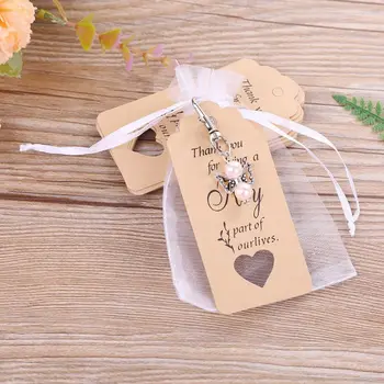 20pcs/set Key Chain Keyring Kraft Paper Tags Card Candy Bags Wedding Souvenirs
20pcs/set Key Chain Keyring Kraft Paper Tags Card Candy Bags Wedding Souvenirs