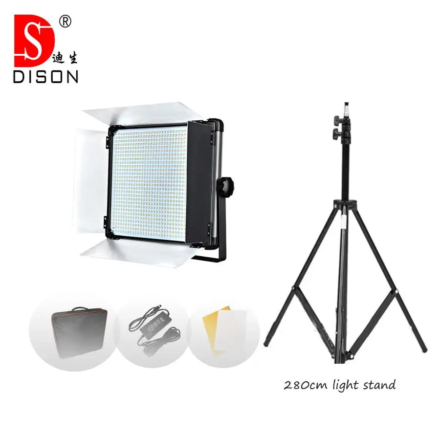 140W Yidoblo LED Light Pro Photography Studio Panel LED Lamp light D-2000II Bio-color light LED Video Lighting 3200K-5500k +Tri
140W Yidoblo LED Light Pro Photography Studio Panel LED Lamp light D-2000II Bio-color light LED Video Lighting 3200K-5500k +Tri