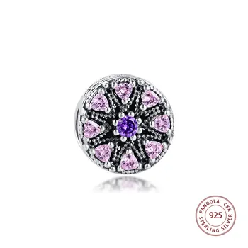 100% 925 Sterling Silver Shimmering Medallion, Multi-Colored CZ Charm Beads for Jewelry Making Fits Original Charms Bracelets
100% 925 Sterling Silver Shimmering Medallion, Multi-Colored CZ Charm Beads for Jewelry Making Fits Original Charms Bracelets