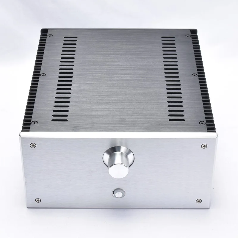 Full aluminum DIY 2412 power amplifier chassis class A enclosure HIFI preamplifier box 240*120*271mm