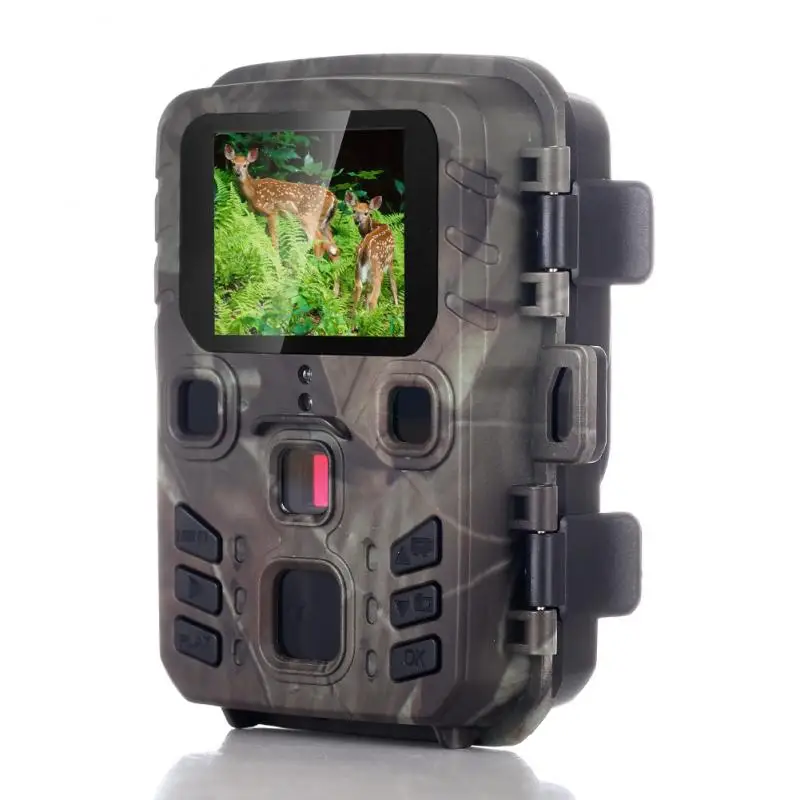 Mini Trail Camera Hunting Game 12MP 1080P Outdoor Wildlife Scouting Waterproof Hunting Camera with PIR Sensor 0.45s Fast Trigger
Mini Trail Camera Hunting Game 12MP 1080P Outdoor Wildlife Scouting Waterproof Hunting Camera with PIR Sensor 0.45s Fast Trigger