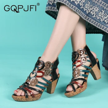 2020Hot SaleNew Elegant Strappy Sandals Ladies Sandals Large Size High Heels Summer Shoes Platform Sandals Retro Shoes 
2020Hot SaleNew Elegant Strappy Sandals Ladies Sandals Large Size High Heels Summer Shoes Platform Sandals Retro Shoes