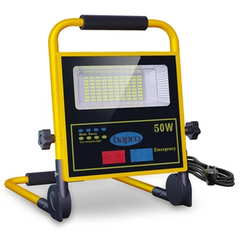 50W solar LED floodlight, portable outdoor LED reflector lamp, camping lamp waterproof IP65, rechargeable building lamp
50W solar LED floodlight, portable outdoor LED reflector lamp, camping lamp waterproof IP65, rechargeable building lamp