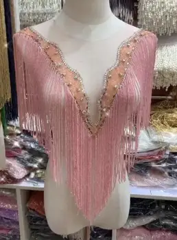 Cyndi-9.3901 top selling beaded Fringe Ribbon Trim Fringe Tassel Lace Trim in royal blue for Clothing Decoration
Cyndi-9.3901 top selling beaded Fringe Ribbon Trim Fringe Tassel Lace Trim in royal blue for Clothing Decoration