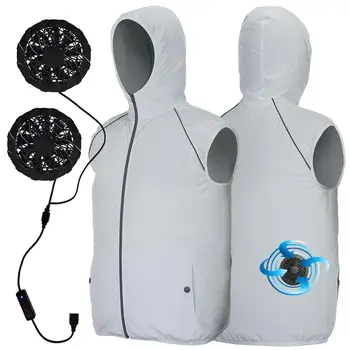 Summer Fan Outdoor Cooling Vest Top For Men Women Air Conditioning Cool Coat Cycling Sun Protection Jacket USB Charing Waistcoat
Summer Fan Outdoor Cooling Vest Top For Men Women Air Conditioning Cool Coat Cycling Sun Protection Jacket USB Charing Waistcoat