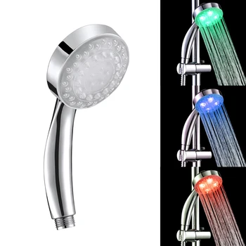 LED Glowing Shower Self-Discolor Discoloration Small Shower Colorful Shower Head Temperature Control Tricolor Shower Bath Tools
LED Glowing Shower Self-Discolor Discoloration Small Shower Colorful Shower Head Temperature Control Tricolor Shower Bath Tools