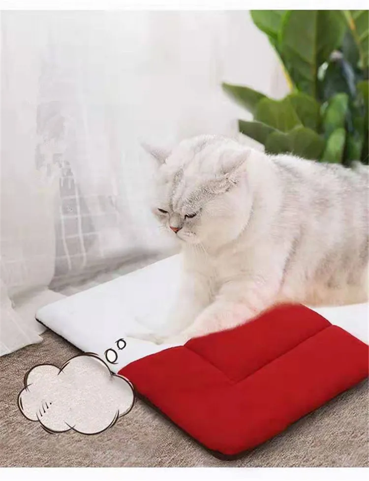 Rectangular Dog Bed Cat Bed Bite Resistant Winter Warm Cat Pet Mat Cotton Pad Suitable For Large Small Cat And Dogs Pet Supplies
Rectangular Dog Bed Cat Bed Bite Resistant Winter Warm Cat Pet Mat Cotton Pad Suitable For Large Small Cat And Dogs Pet Supplies