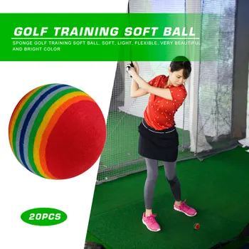 Soft Sponge Golf Rainbow Balls Practice Training Golf Hitting Putting Aids for Outdoors Exercise Sport Decoration
Soft Sponge Golf Rainbow Balls Practice Training Golf Hitting Putting Aids for Outdoors Exercise Sport Decoration