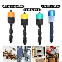 Screwdriver Bits 65mm Electric Anti-Slip Screwdriver Universal Magnetic Ring 1/4in Alloy PH2 Cross Double Head Hand Tools
Screwdriver Bits 65mm Electric Anti-Slip Screwdriver Universal Magnetic Ring 1/4in Alloy PH2 Cross Double Head Hand Tools