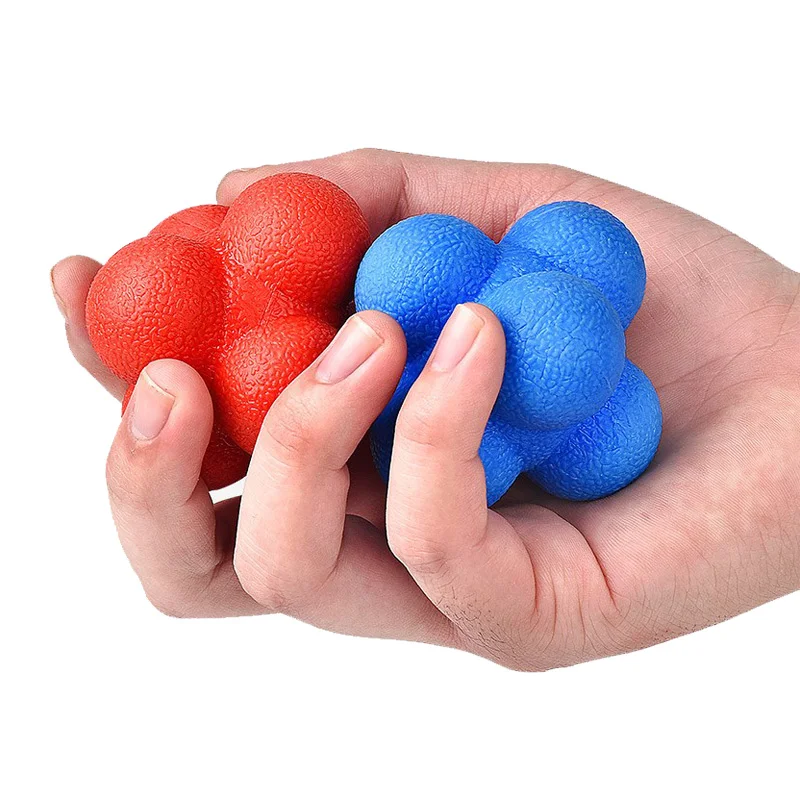 Creative Silicone Hexagon Reaction Ball Speed Training Outdoor Indoor Fun Kids Adults Sensory Integration Ball Toys
Creative Silicone Hexagon Reaction Ball Speed Training Outdoor Indoor Fun Kids Adults Sensory Integration Ball Toys